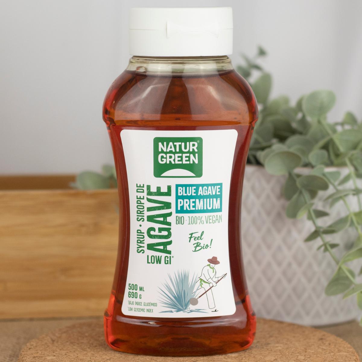 Sirope de Ágave Premium Naturgreen 900 ml