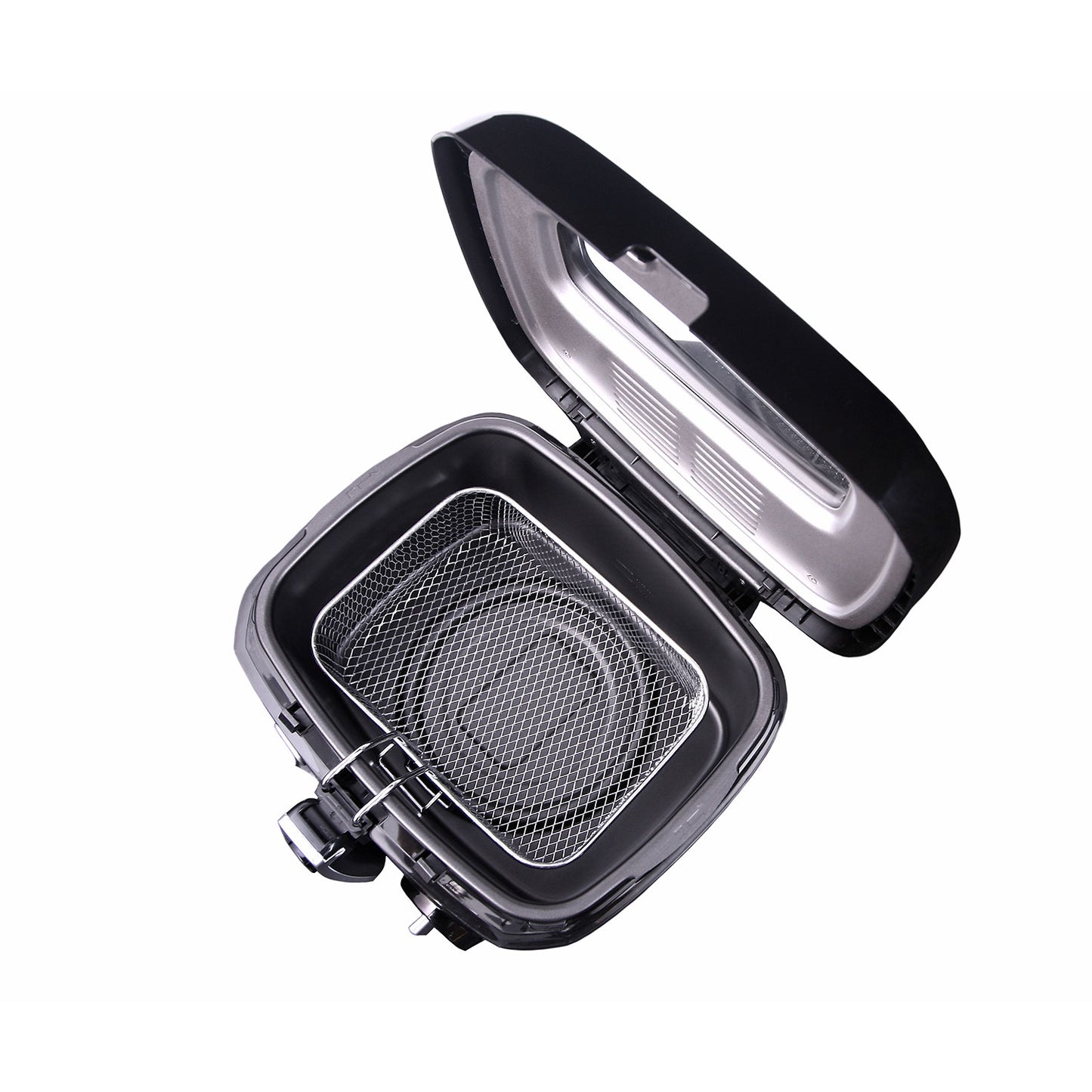 Freidora Eléctrica Compacta, 2,5 L,cubeta Desmontable Lavable, Antiadherente,libre Bpa Mesko Ms4908 1800w_3