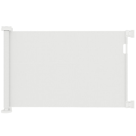 Pawhut Barrera De Seguridad Para Perros Retráctil 0-136 Cm Para Escaleras_0