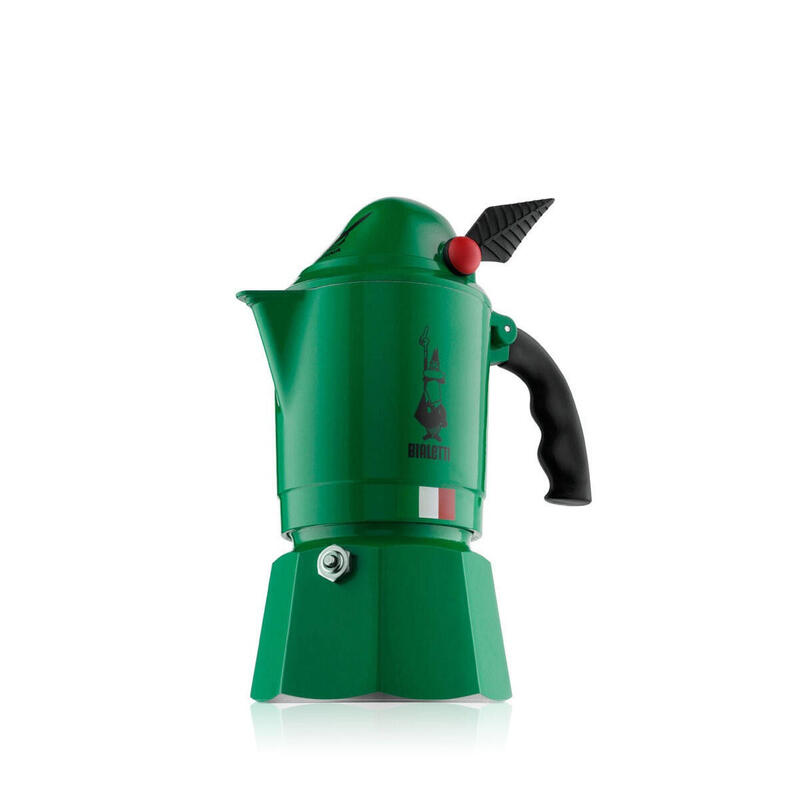 Cafetera Italiana Bialetti Moka Break Alpina Verde_0