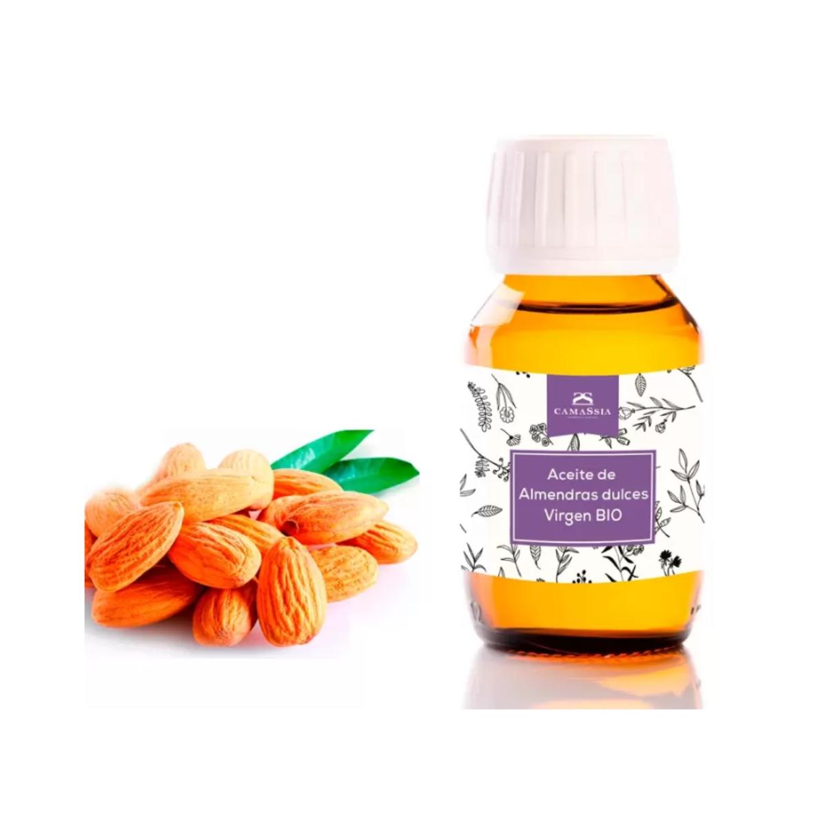 Aceite de almendras dulces virgen BIO, 100 ml. Camassia