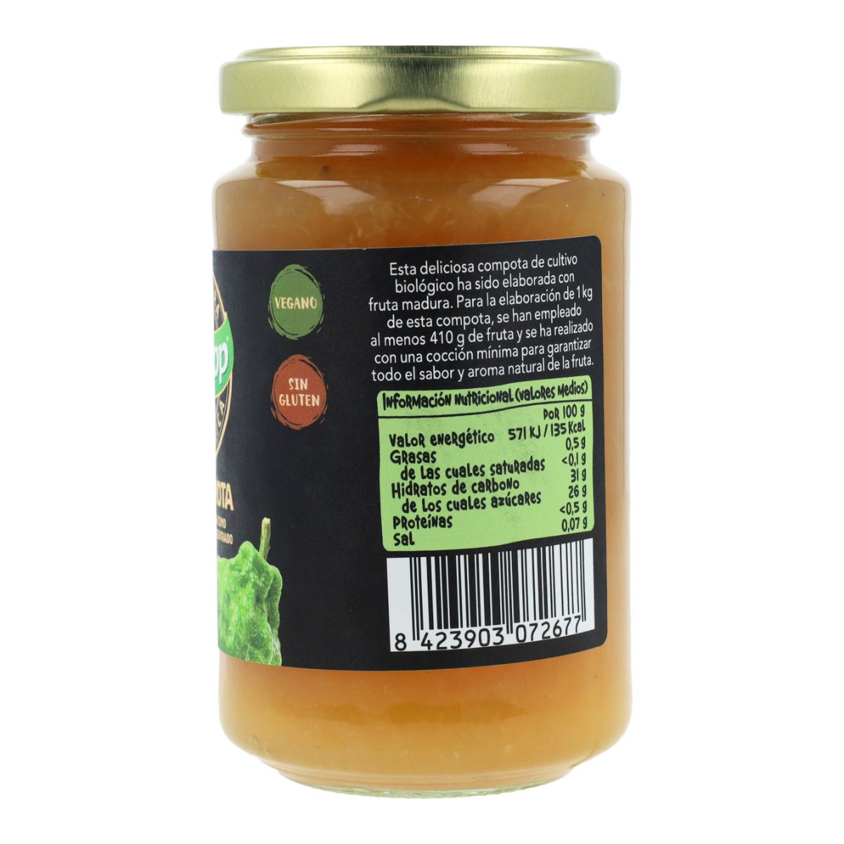 Compota de Bergamota Biocop 265g