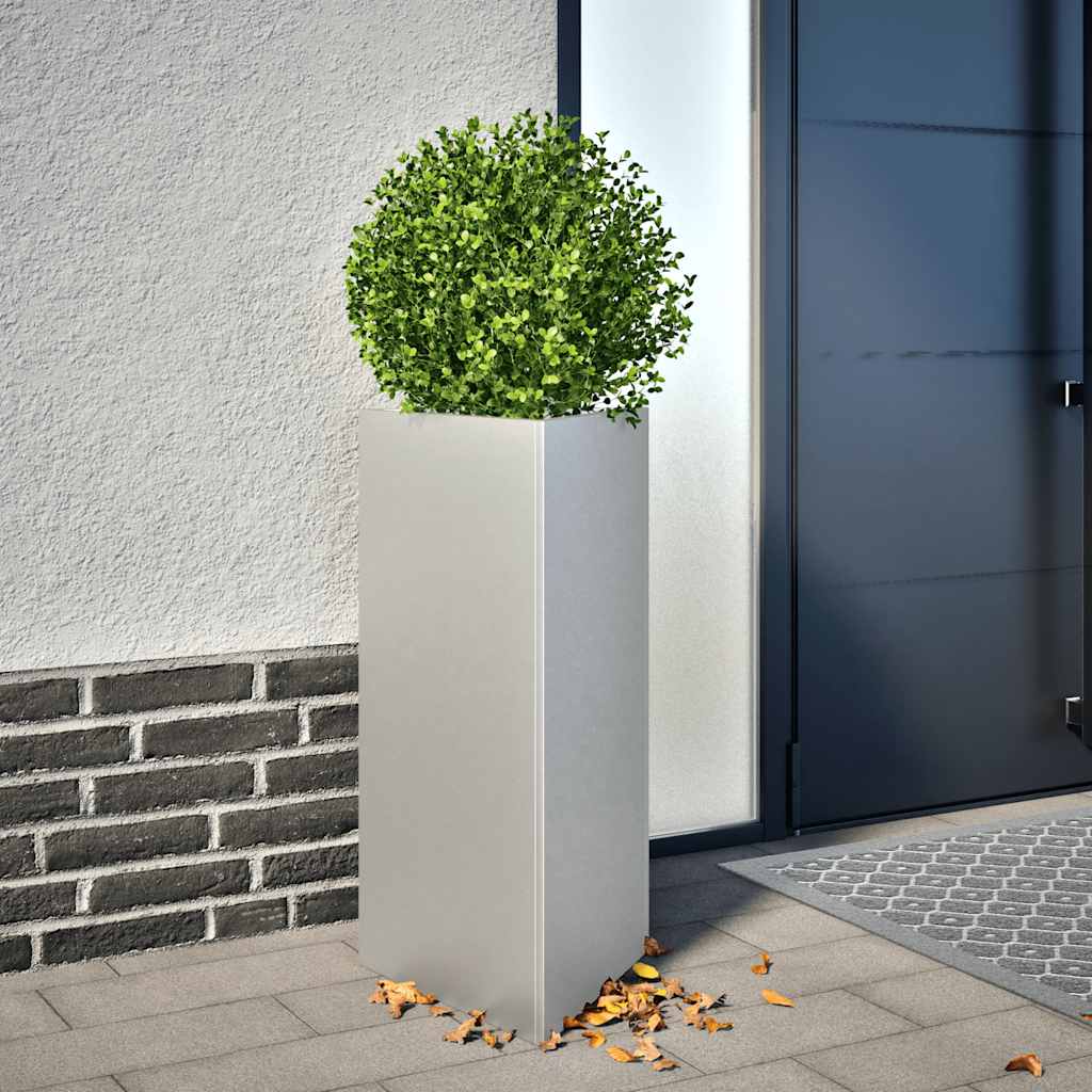 Jardinera Triangular Acero Galvanizado 40x34,5x75 Cm_1