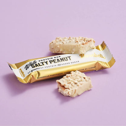 Caja De 12 Barritas de 55gr Sabor White Salty Peanut Barebells_1