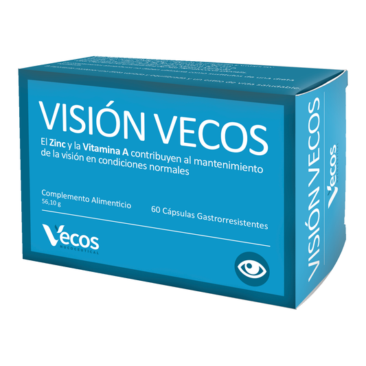 Visión Vecos 60 Cápsulas | Mantenimiento De La Visión Y Salud Ocular | Con Luteína, Dha Y Astaxantina_0