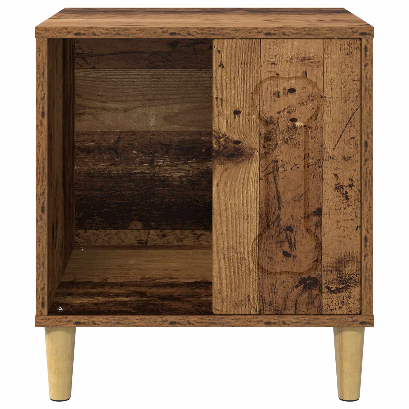 Casa Para Perros Madera Vieja 44 X 42 X 49 Cm_4