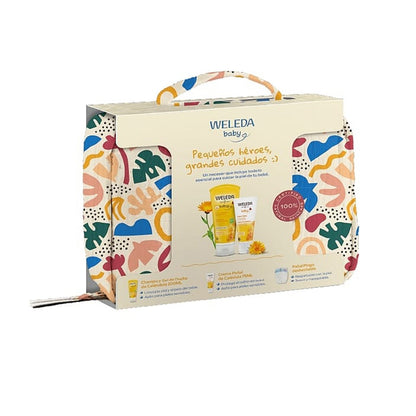 Neceser de Regalo Weleda Baby Crema Pañal 75 ml + Gel Champú 200 ml