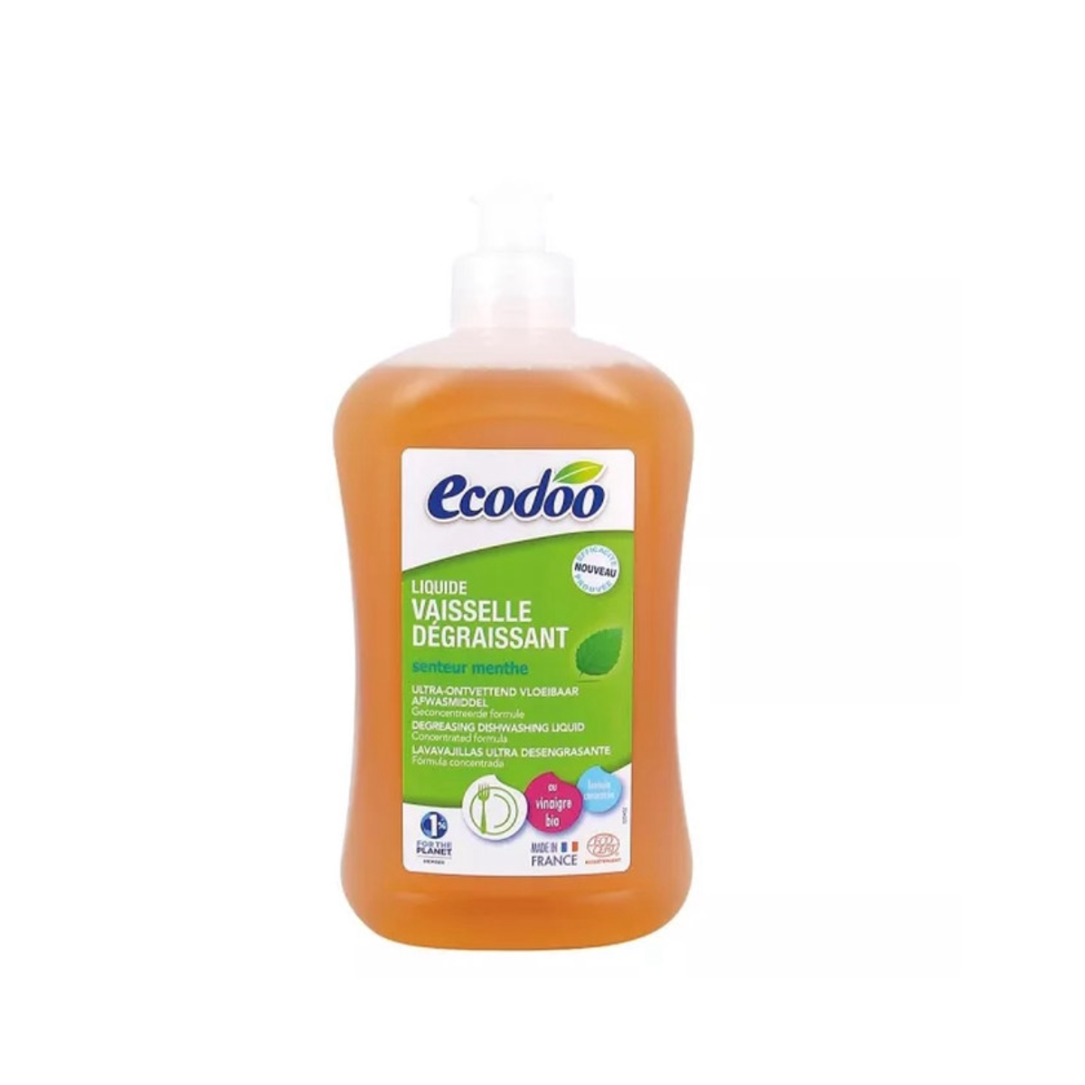 Lavavajillas Desengrasante Menta Ecodoo 500 ml