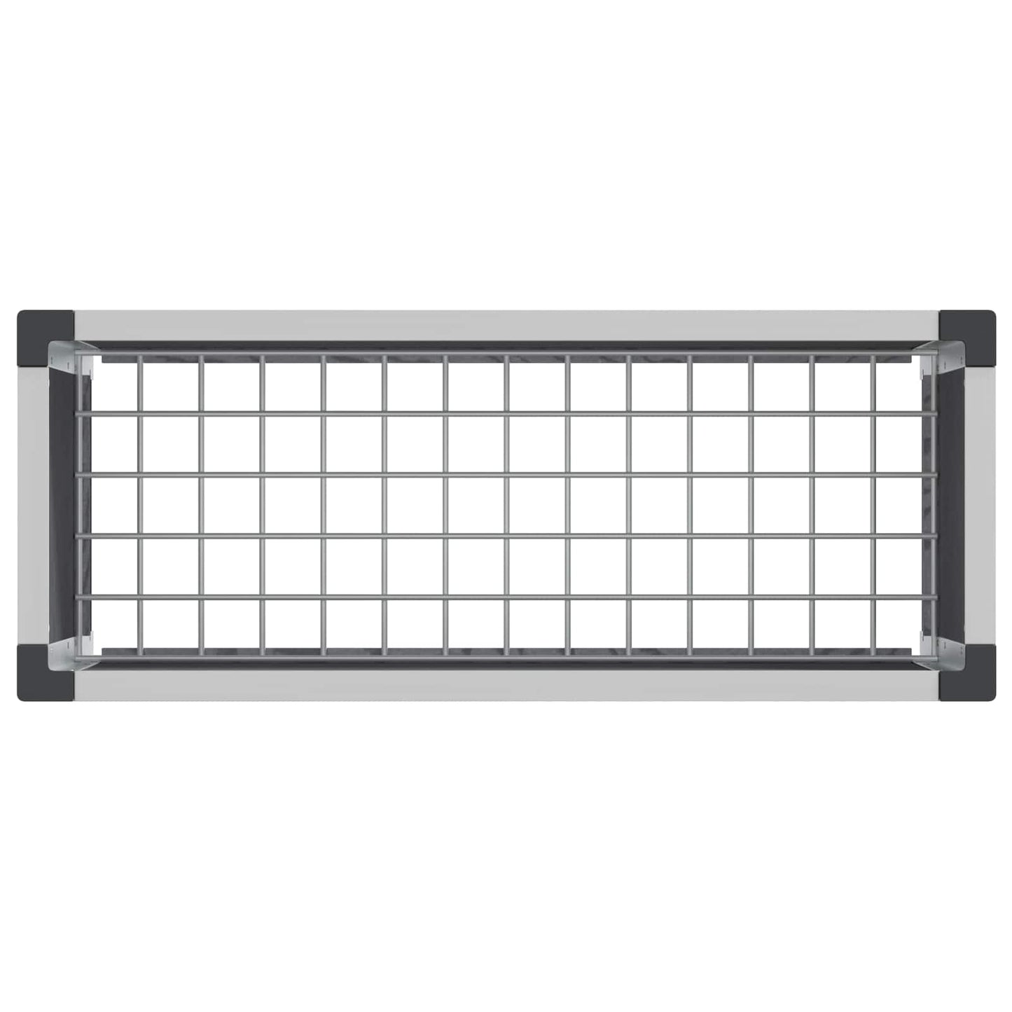 Arriate Elevado Gris 75 X 30 X 42 Cm Wpc Y Aluminio_5