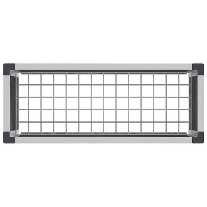 Arriate Elevado Gris 75 X 30 X 42 Cm Wpc Y Aluminio_5