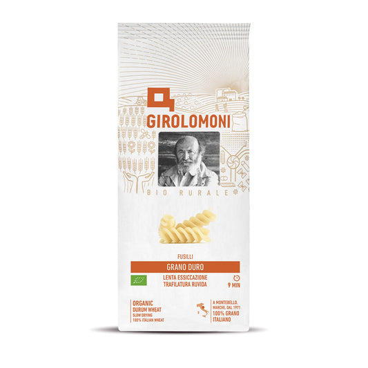 Fusilli de trigo bio Girolomoni 500g