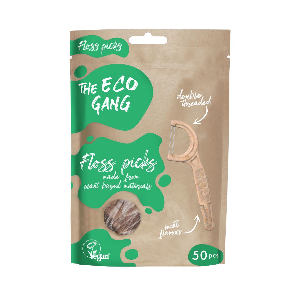 Hilo dental - Menta The Eco Gang 50 unidades