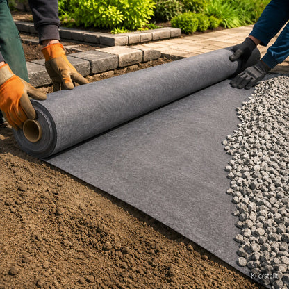 Geotextil Gris 120 G/m², 250 M² × 1 M: Drenaje, Filtración, Separación Y Protección Para Jardín Y Pavimento_5
