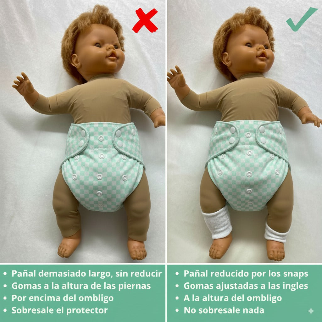 Kit Pañales Antifugas Noche | Protección 12h Bebés 3-15kg | Adznadons_5
