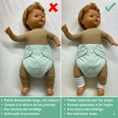 Kit Pañales Antifugas Noche | Protección 12h Bebés 3-15kg | Adznadons_4