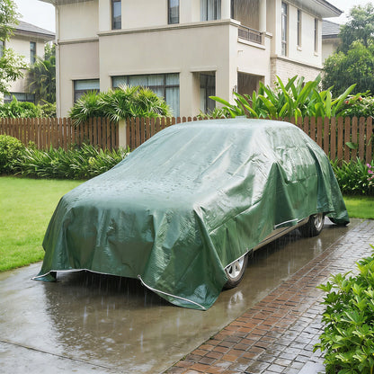 Outsunny Lona Impermeable Exterior 4x6 M Pe Resistente A Rasgaduras 90 G/m²_1