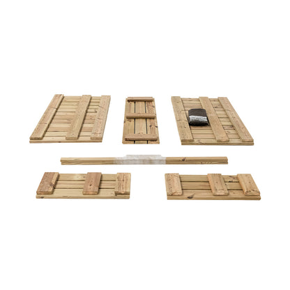 Jardinera De Madera Para Exterior Atrium Hortalia 120x34x40 Cm_4