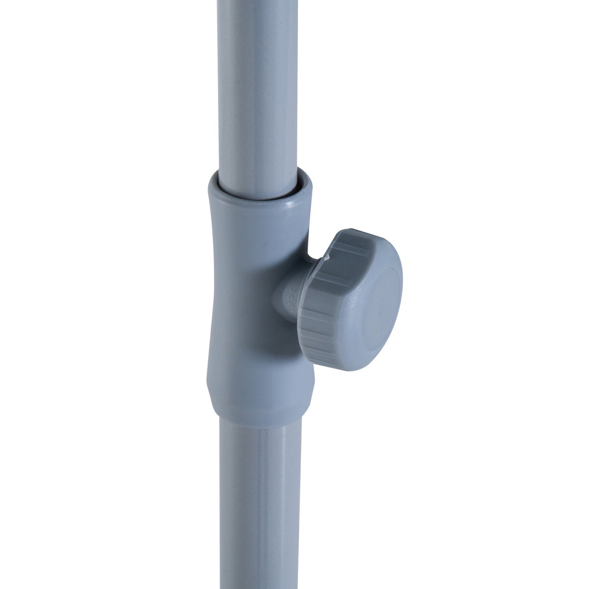 Outsunny Sombrilla De Playa Diámetro Ø202 Cm Con Techo Inclinable Poste_4