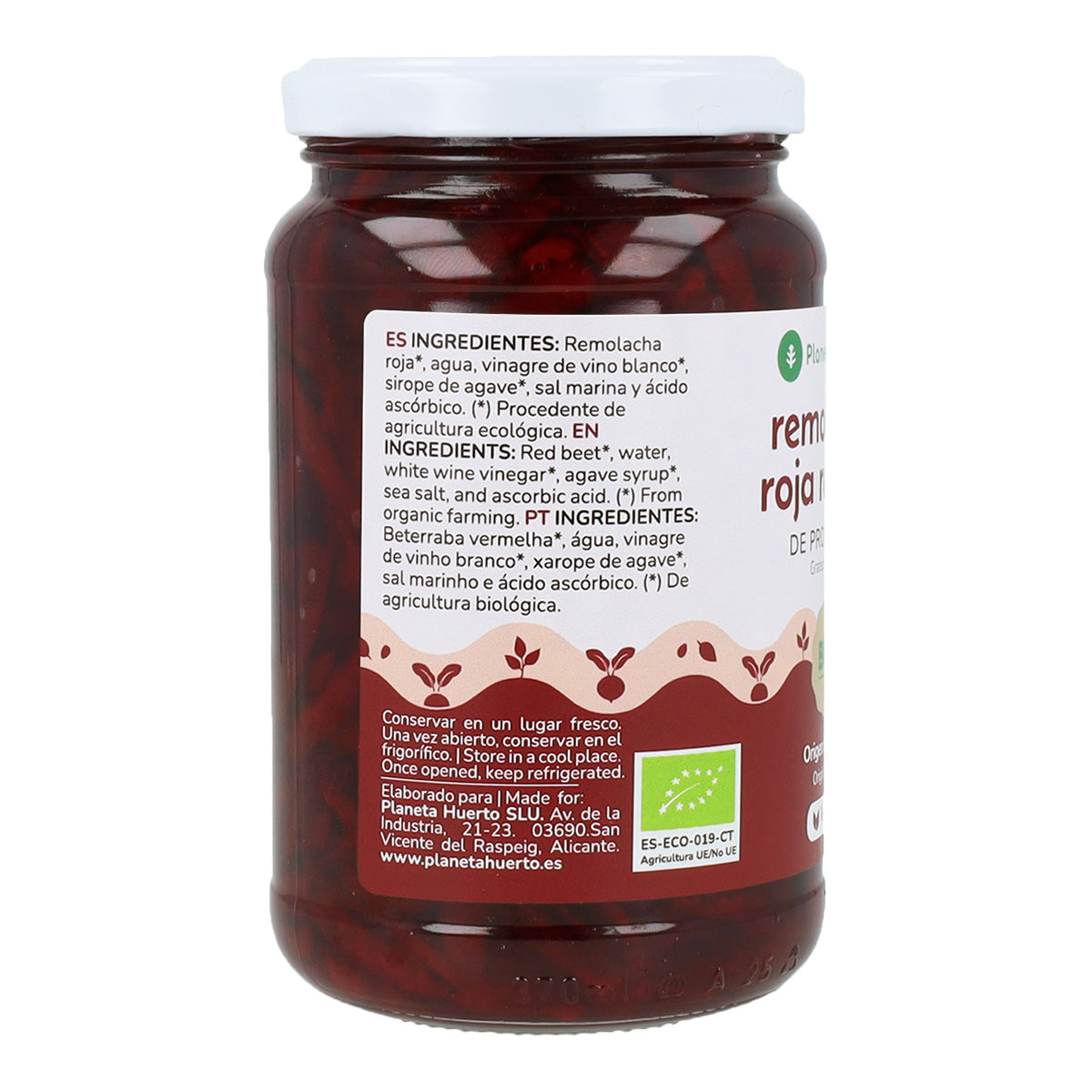 Remolacha rallada Eco Planeta Huerto 345 g
