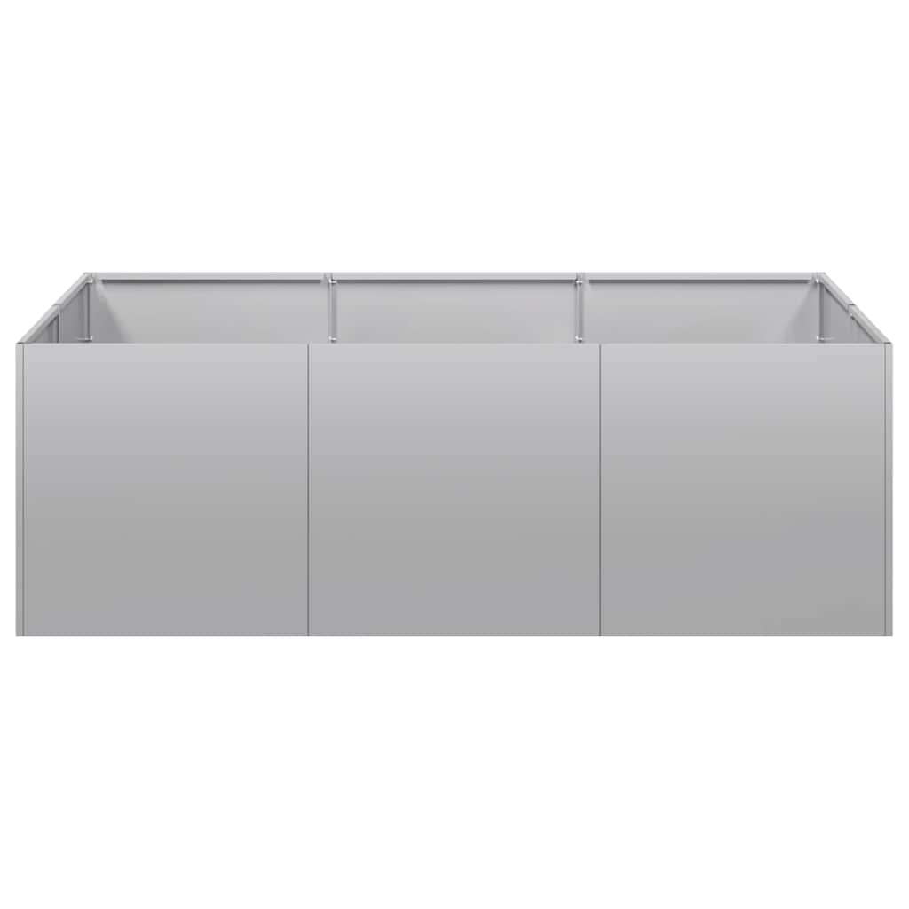 Jardinera 120x80x40 Cm De Acero Galvanizado_3