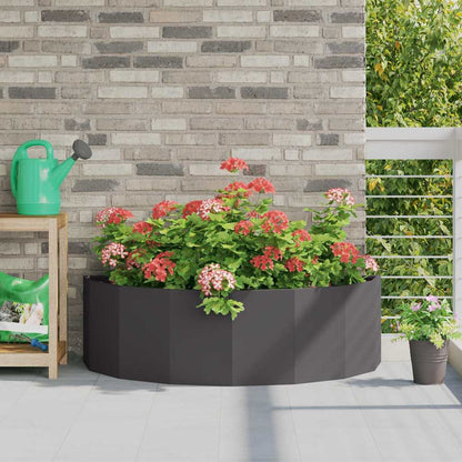 Jardinera Negro 120 X 60 X 35 Cm Acero_1