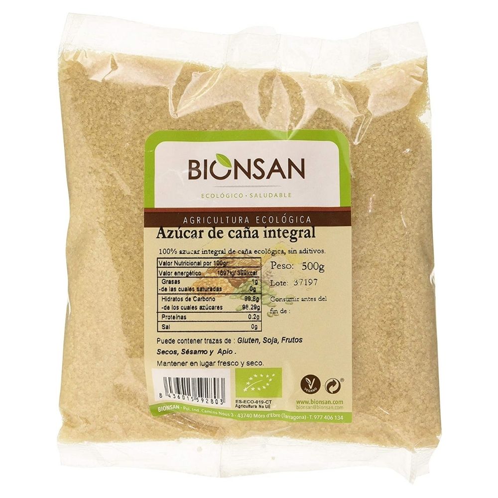 Azúcar De Caña Integral Eco Bionsan 500gr_0
