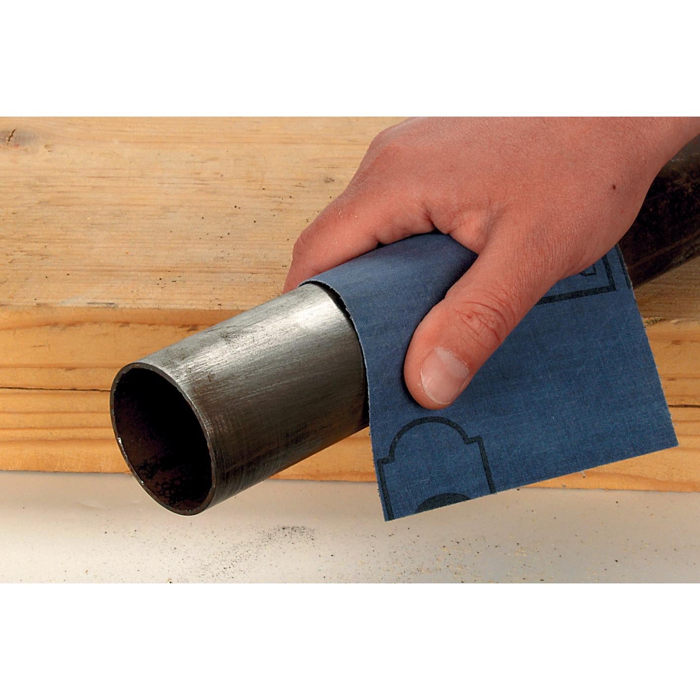 1 hoja de lija 230 mm x 280 mm Wolfcraft Grano 240
