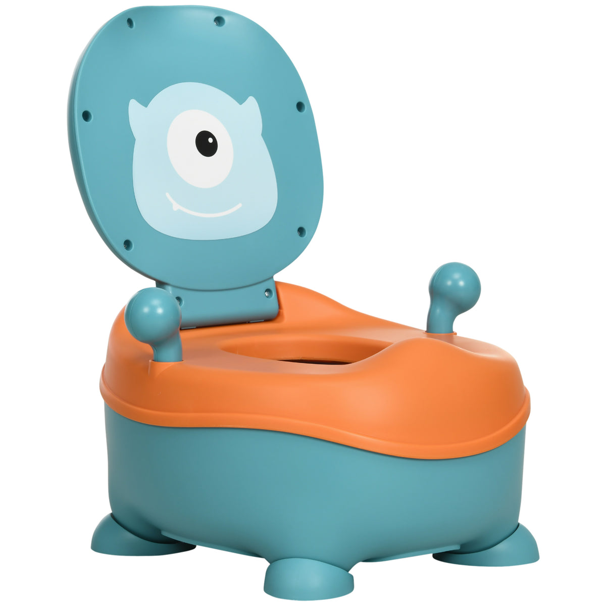 Zonekiz Orinal Para Bebé De 6-36 Meses Portátil Con Tapa 35,6x35,7x22,2 Cm Azul_0