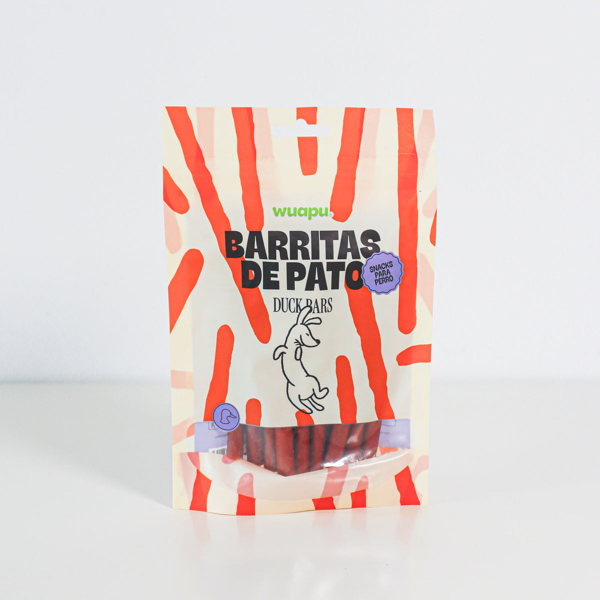 Snack Para Perro En Barritas Semihúmedas De Salmón 12 Paq X (100gr) Wuapu_5
