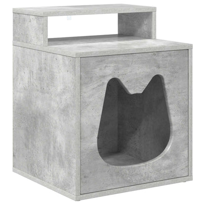 Casa Para Gatos Concreto 42,5 X 40 X 53,5 Cm_0