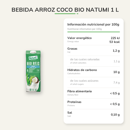 Información nutricional
