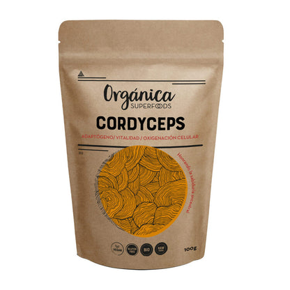 Cordyceps Bio En Polvo 100g - Orgánica Superfoods_0