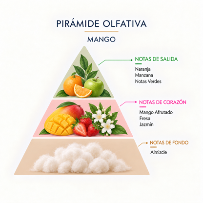 Recambio Mikado Mango Mármol SYS Aromas 200 ml | Con Palos | Aroma Tropical y Afrutado | Energizante_4
