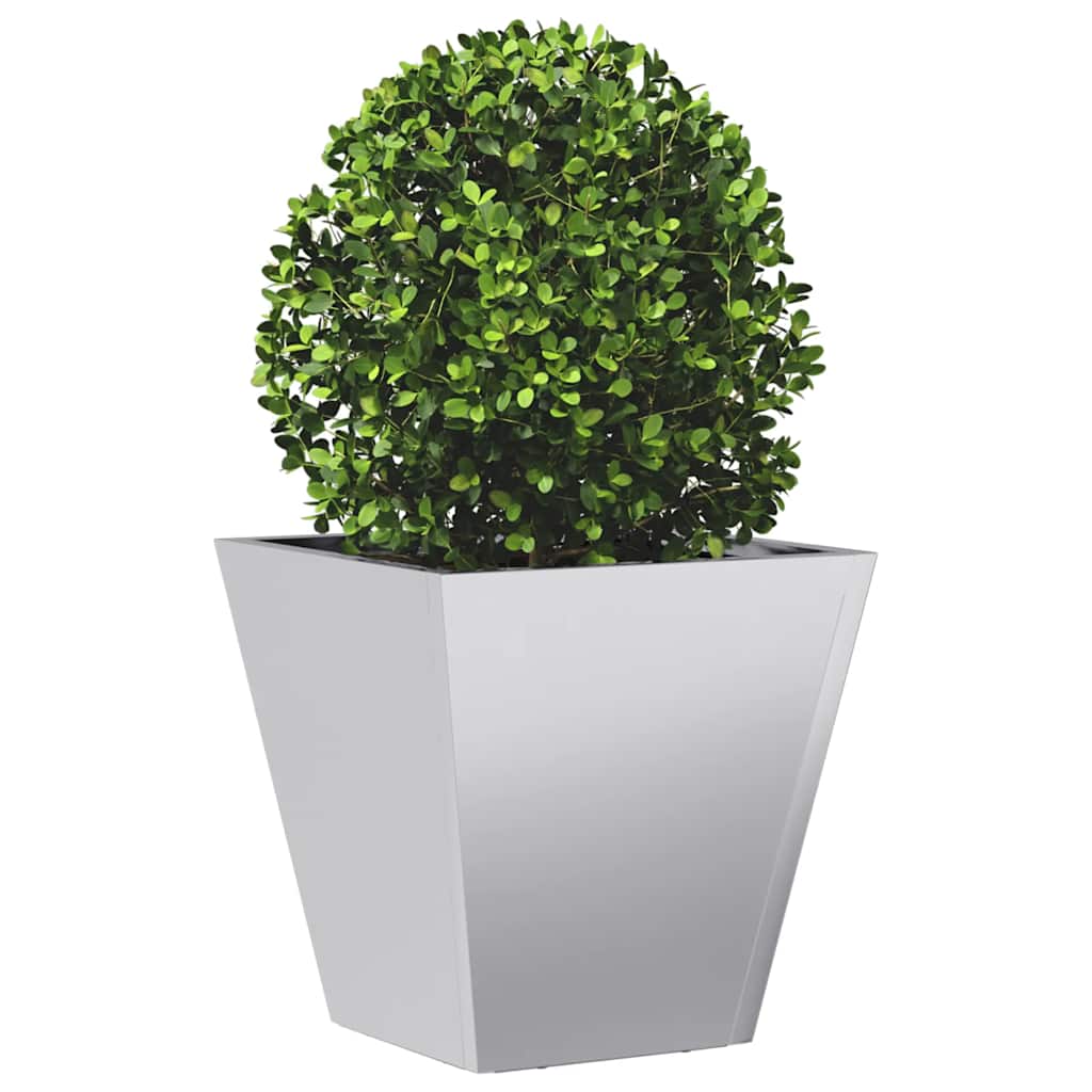 Jardinera Hexagonal De Acero Galvanizado 30x30x30 Cm_2