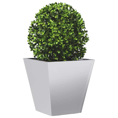Jardinera Hexagonal De Acero Galvanizado 30x30x30 Cm_2