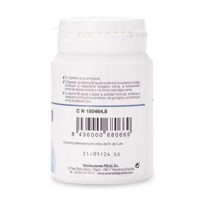 Pack 2xTriptófano con Magnesio y Vit B6 Ana María LaJusticia, 2 ud de 60 comprimidos