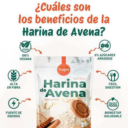 Harina De Avena Speculoos (Lotus) Torafood 1kg
