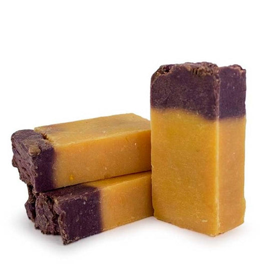 Pack 10 Jabón Natural De Azufre - Para Piel Y Cabello Muy Grasos - Regula El Sebo Y Controla La Aparición De Acné_0