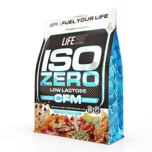 Isolate Zero Cfm - 1600g - Tarta De Queso Y Fresa - Proteína De Aislado De Suero Isolate - Lifepro_0