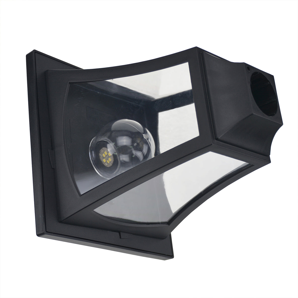 Outsunny Farol Solar De Jardín Con 3 Luces Led Impermeable Ip44 51,5x47x182,5 Cm_3