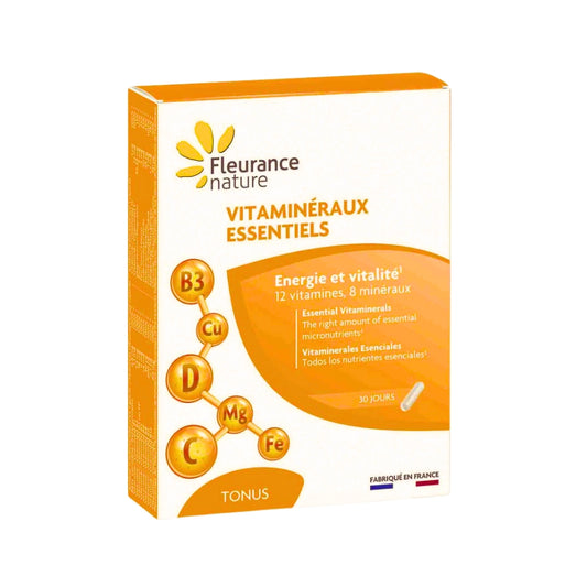 Vitaminerales Esenciales Fleurance Nature 30 Cápsulas_0