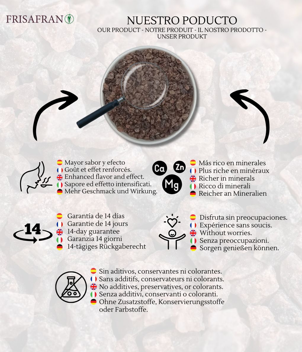 Sal Negra Del Himalaya Gruesa - Calidad Y Sabor | Frisafran 100 G_3