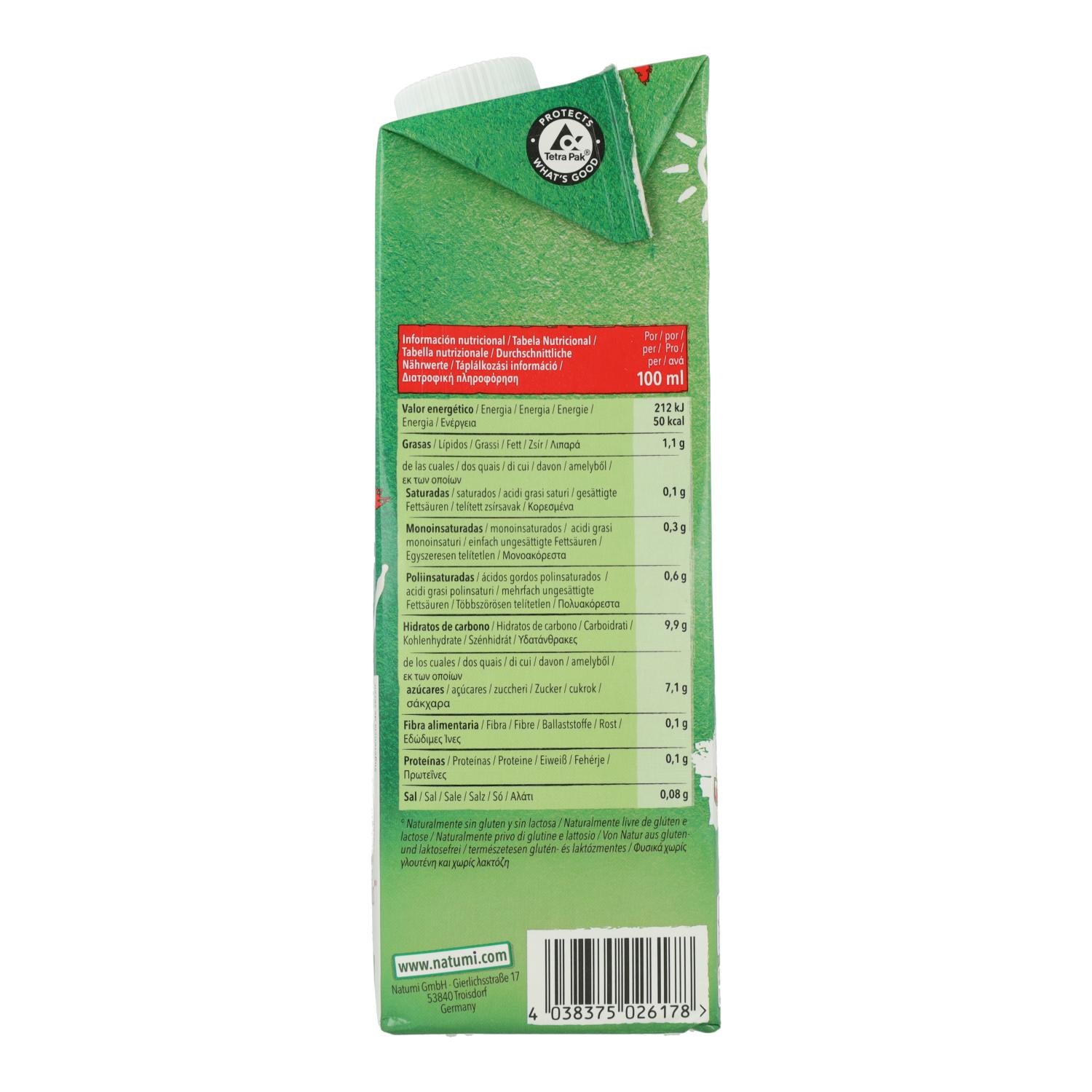 Pack 12 x Bebida de Arroz BIO Natumi 1 L