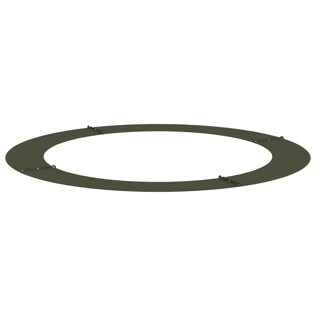 Adecuado Para Anillo De Árbol Plano Verde Oliva Ø90 / 120 Cm_3