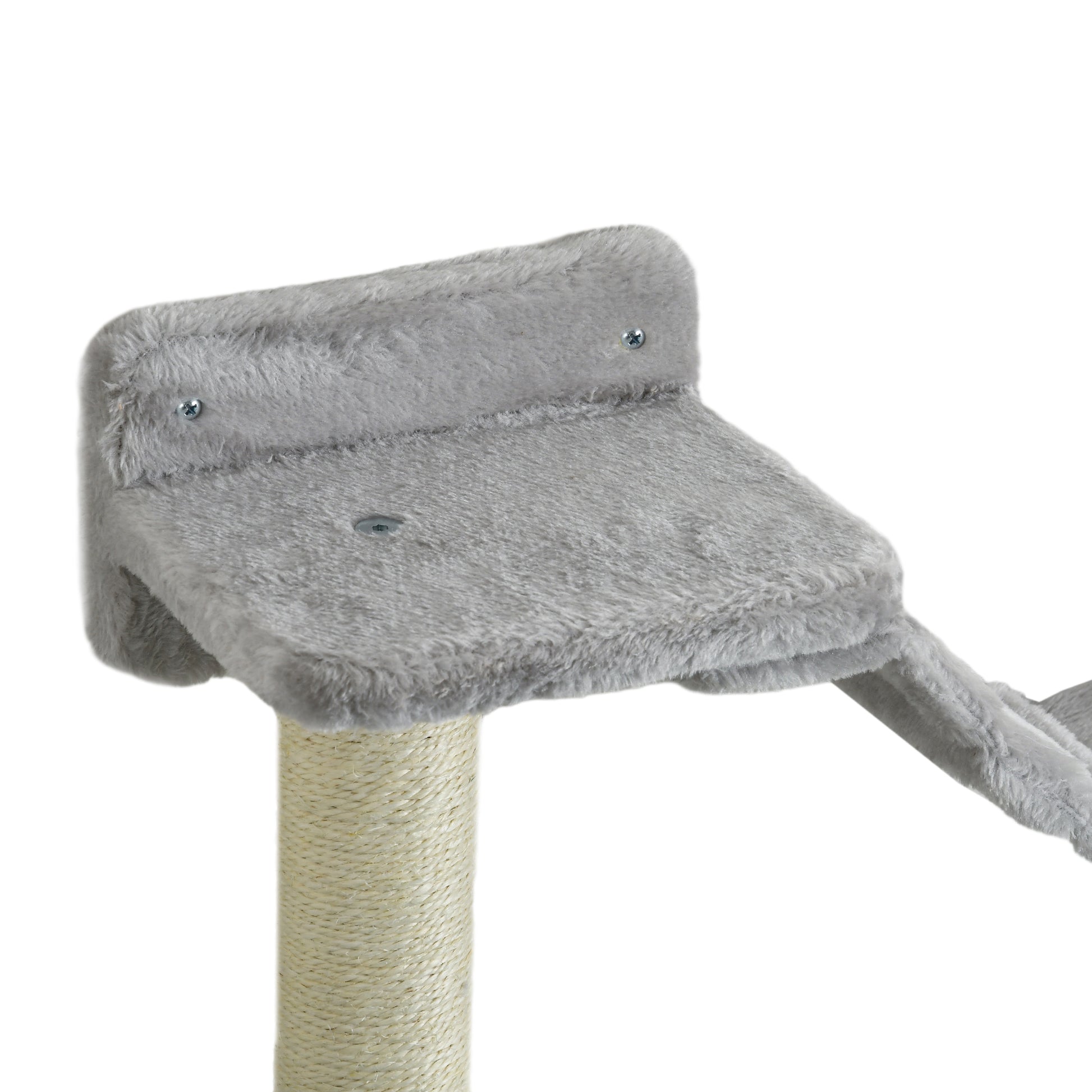 Pawhut Conjunto 1 Estante De Escalada Para Gatos De Pared Y 1 Arenero Para Gatos_4