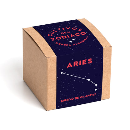 Cultivos del Zodiaco – Aries, Kit de Cultivo con Semillas de Cilantro - Resetea_0
