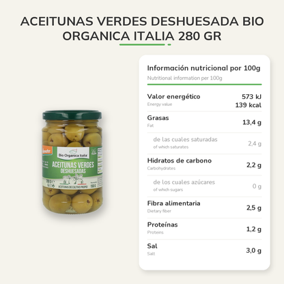 Información nutricional