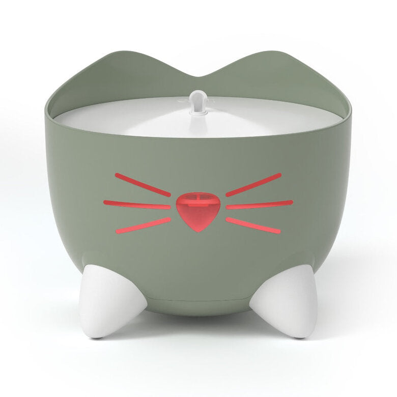 Fuente Bebedero para Gatos Easy to Clean Verde Catit PIXI 2,25 L