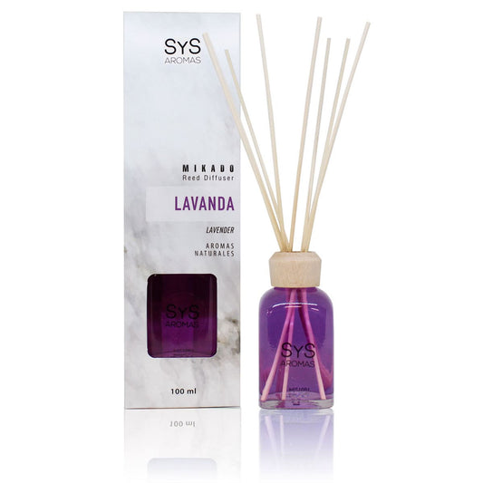 Ambientador Mikado Lavanda Mármol SYS Aromas 100 ml | Floral y Agreste | Relajante_0