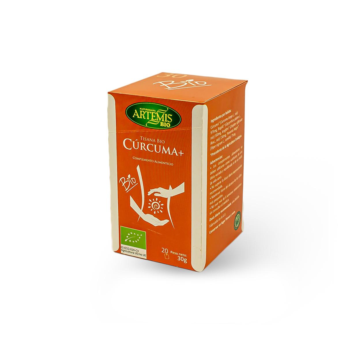 Tisana Cúrcuma Plus Eco 20 Filtros Artemisbio